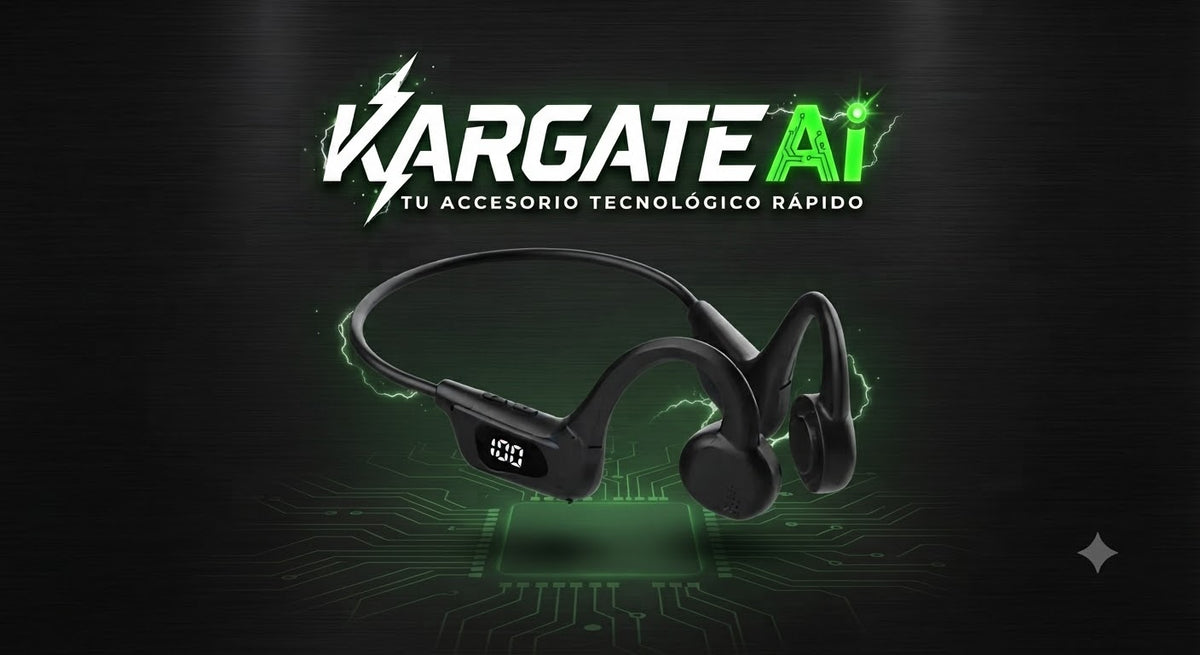 Auricular Conducción Ósea Bluetooth USB