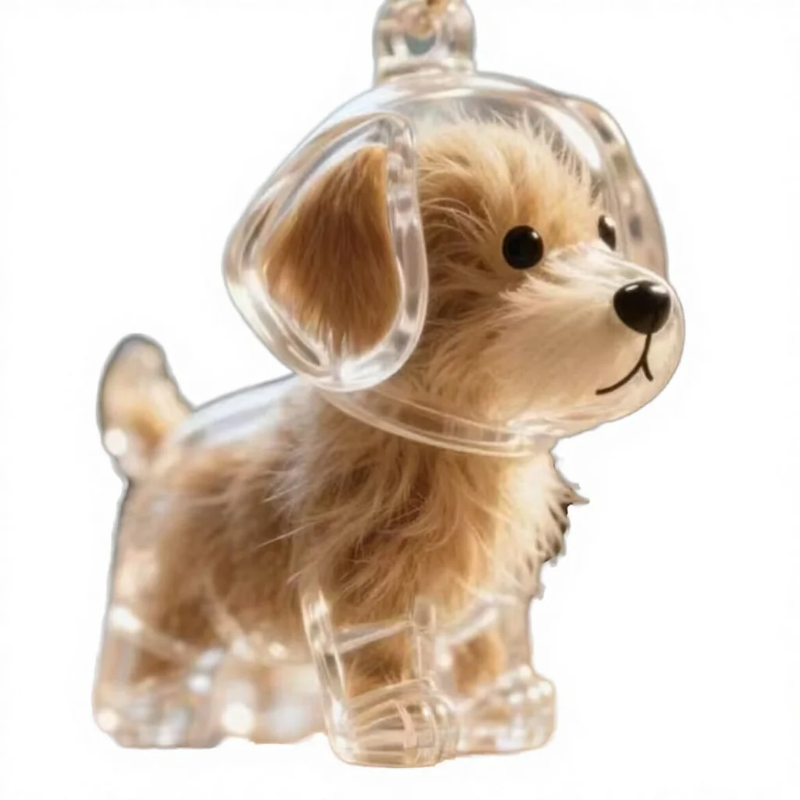 Llaveros Capsula Coleccionables de Mascotas