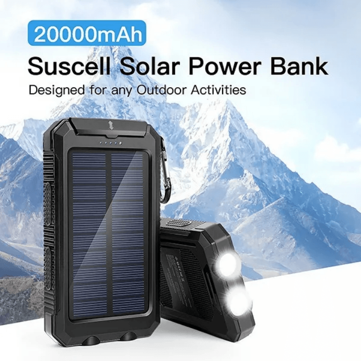 Cargador solar portátil