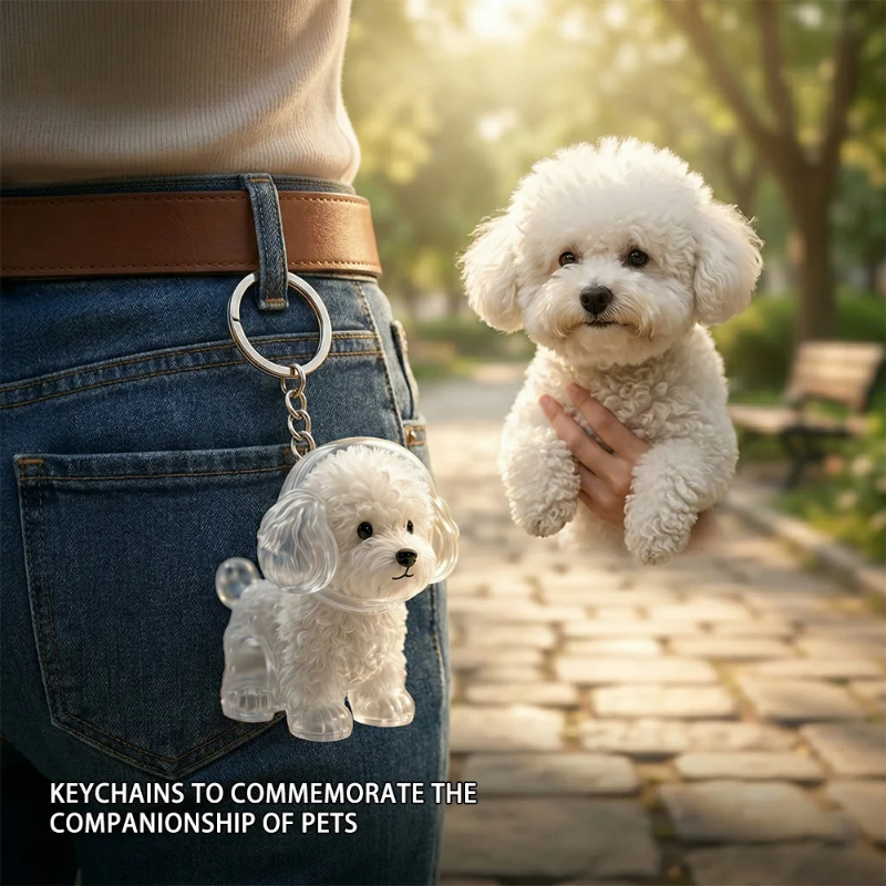 Llaveros Capsula Coleccionables de Mascotas