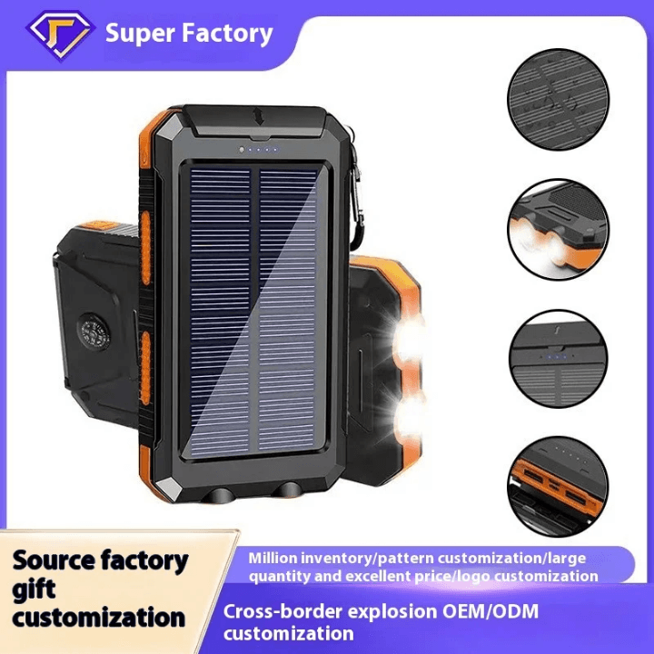 Cargador solar portátil