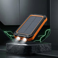 Power Bank Solar 20.000 mAh Todoterreno - Linterna LED y QC 3.0