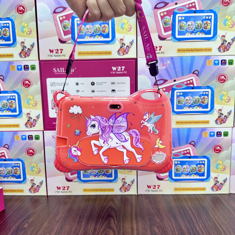 Tablet Infantil Educativa 7" - 8GB RAM + 256GB con Funda Antigolpes