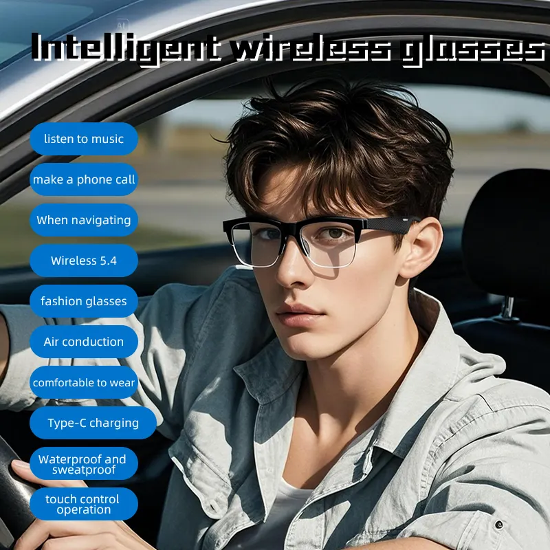 Lentes de Sol Inteligentes con Audio Bluetooth F05